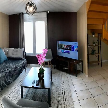 Agreable Maison Proche Gare Avec Parking Gratuit Ле-Ман Экстерьер фото